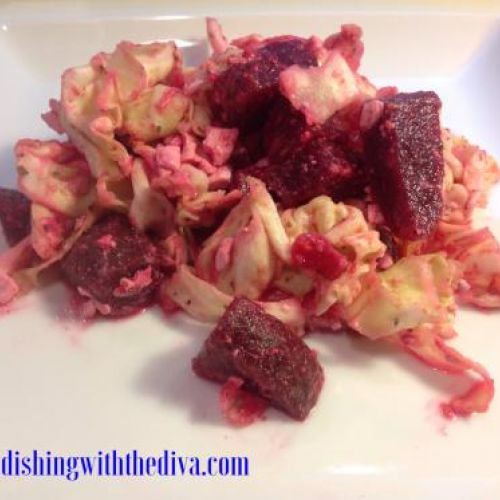Cabbage and Beet Salad 